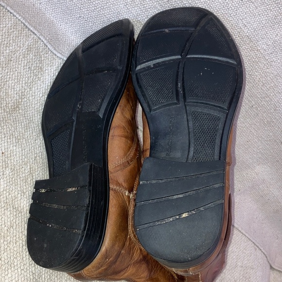 Rockport Men's size 11W Brown Leather Boots - Picture 5 of 15